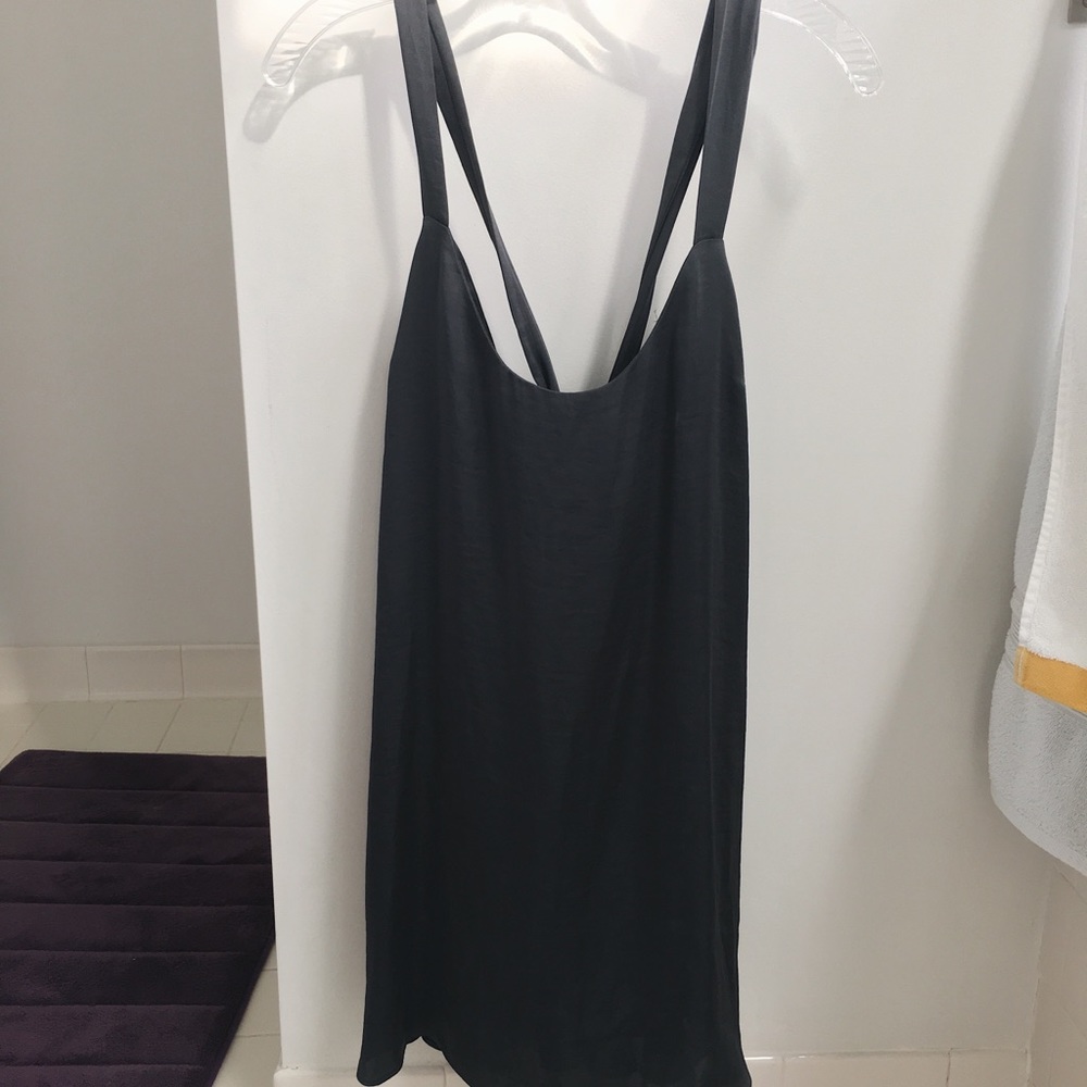 Black/gray free people dress